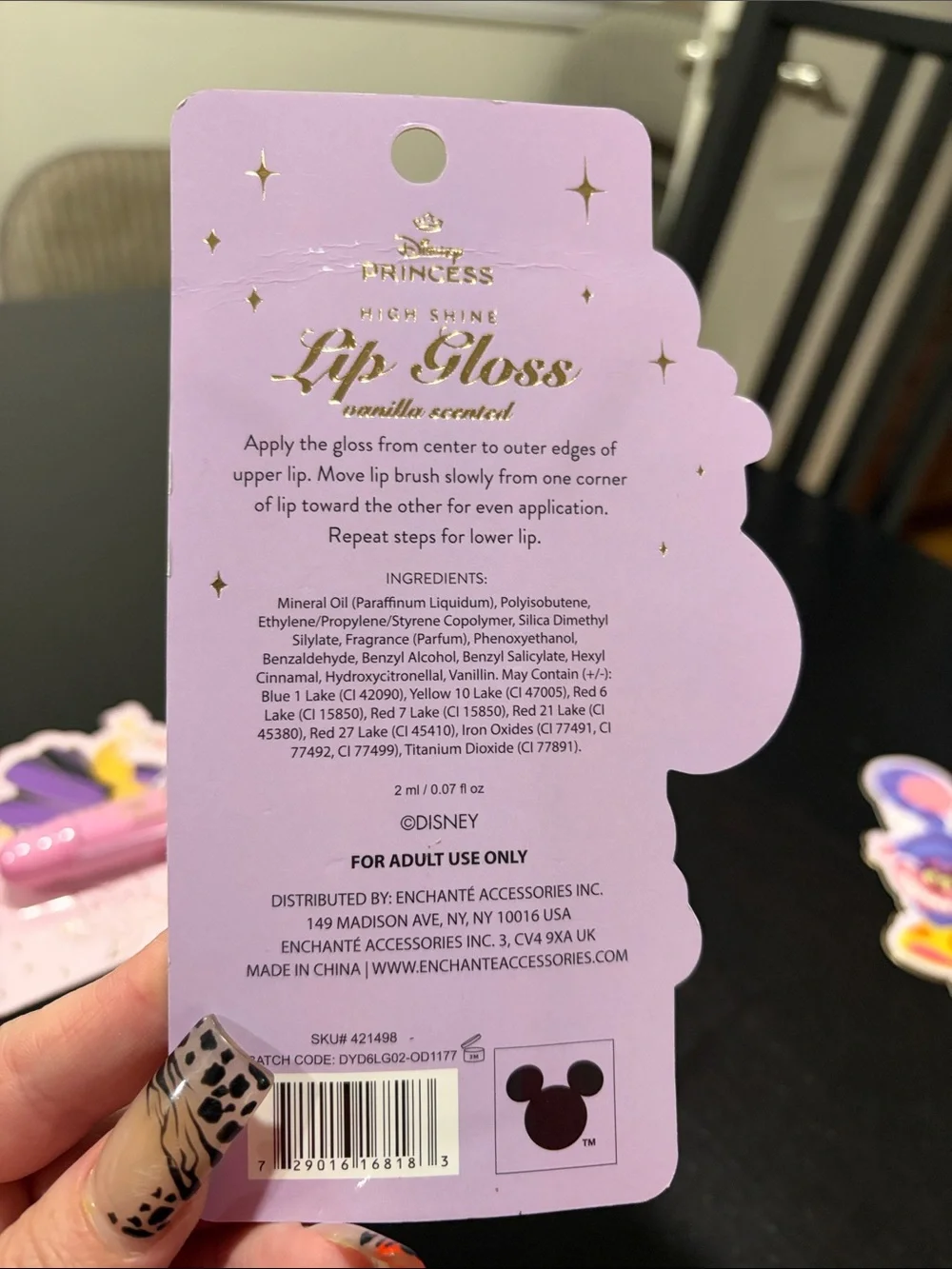 Disney Princess’s and Cheshire Cat Brand New trending! Lip Gloss Trio